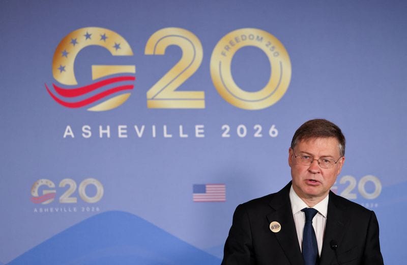 EU needs to rebalance China trade beyond cars, Dombrovskis says
