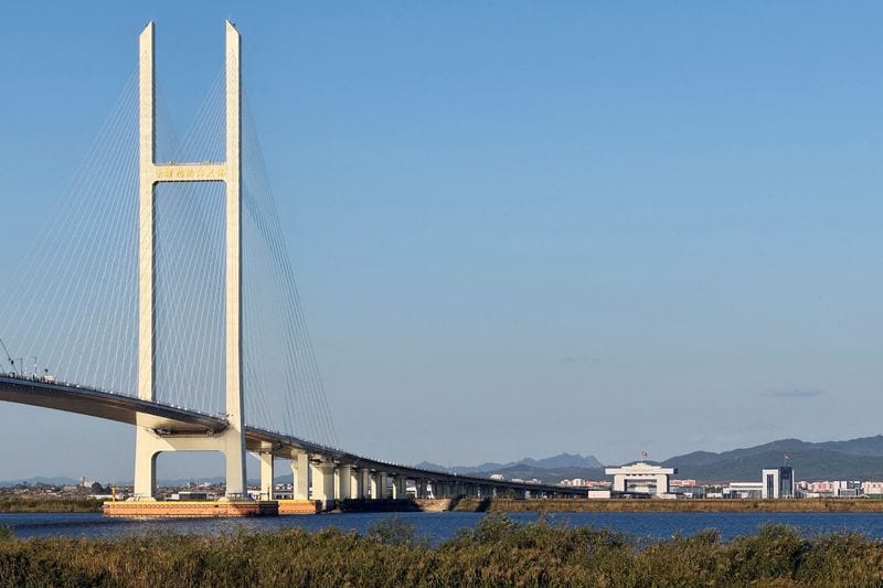 China and North Korea open long-delayed Yalu River bridge