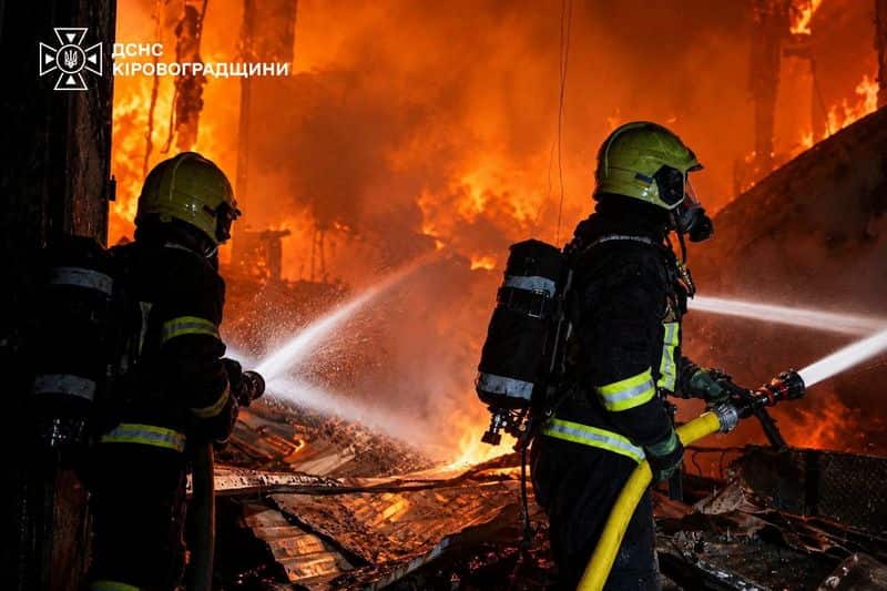 Ukraine drone attack kills three in central region, Kyiv says