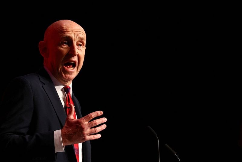 UK's Healey should rebuild fiscal headroom to about £15-16 billion, Reuters poll shows