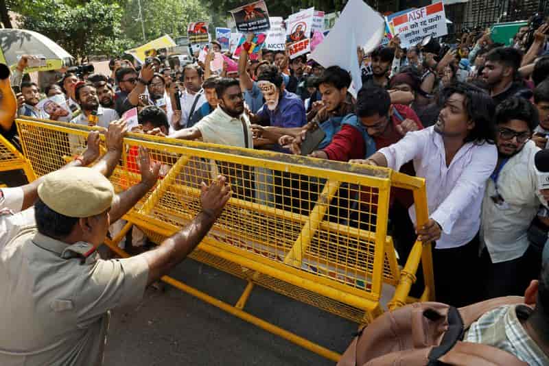 India's youth protest against Modi's government amid job concerns