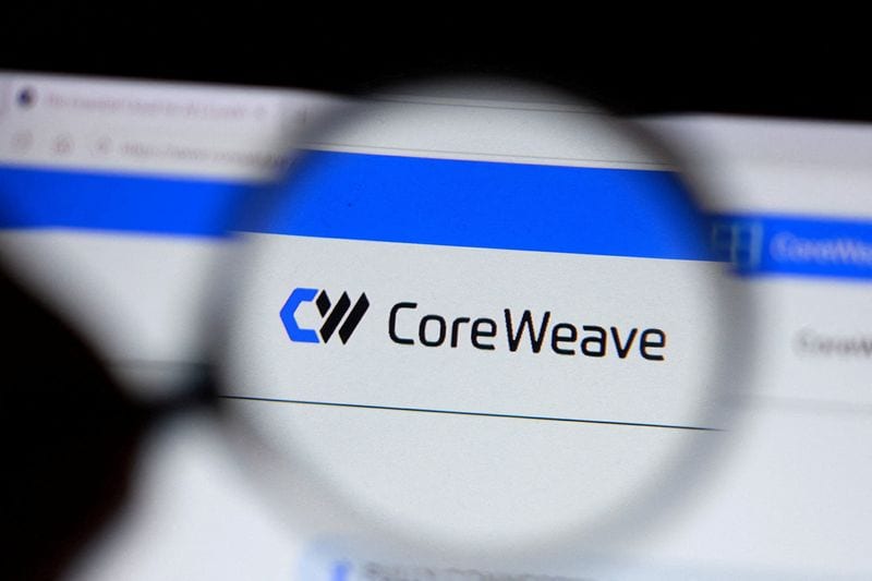 CoreWeave shares, bonds set for steep weekly losses on AI borrowing concerns