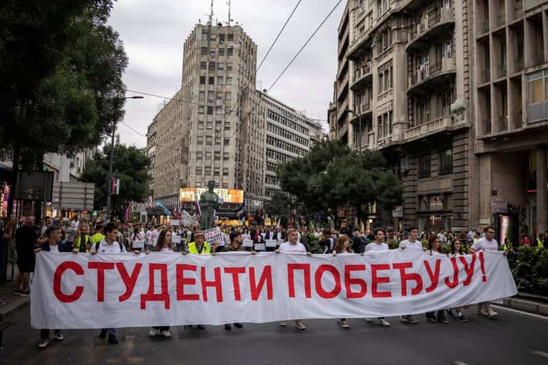 Serbian opposition figures targeted with spyware, research group says