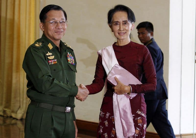 Myanmar releases rare images of Aung San Suu Kyi