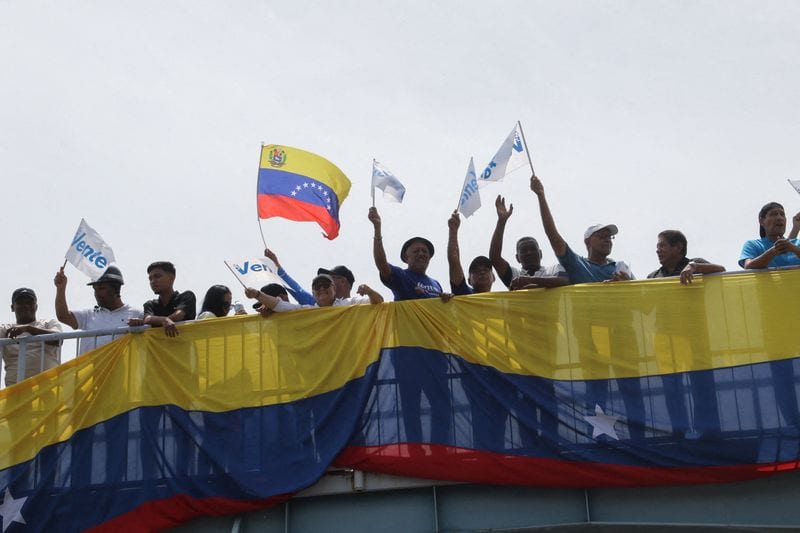 Venezuelans protest, demand elections in first nationwide demonstration in two years