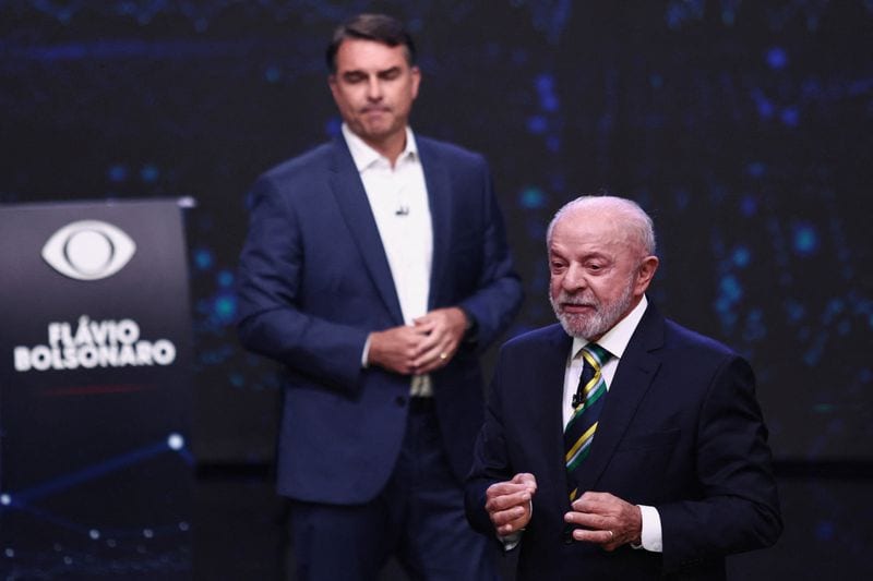 Flavio Bolsonaro and Lula neck-and-neck ahead of Brazil runoff, poll shows