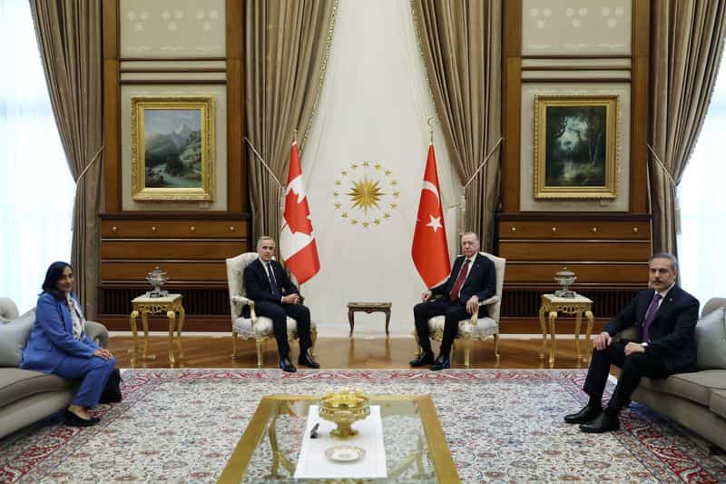 Canada raised LGBTQ+ rights issues in Turkey meetings, Carney says