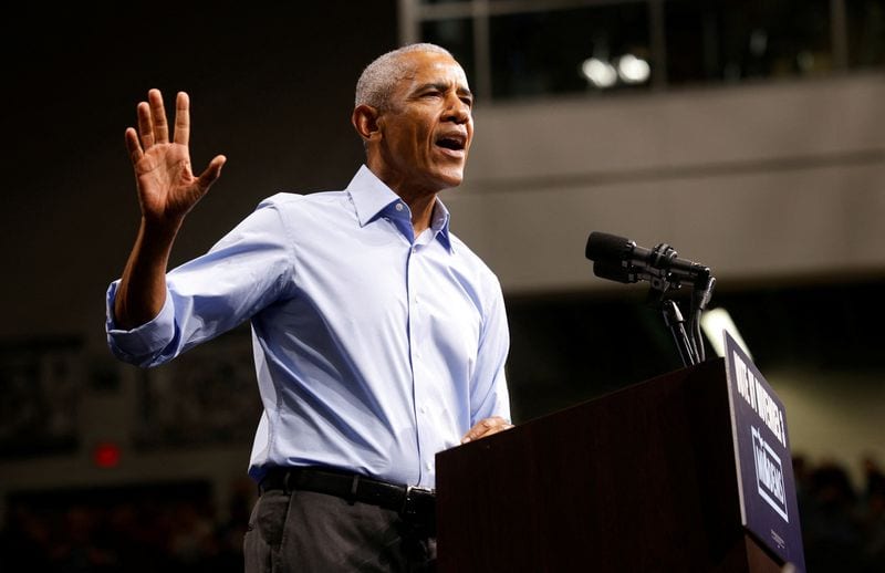 Trump to rally in Michigan after Obama campaigns for Democrats