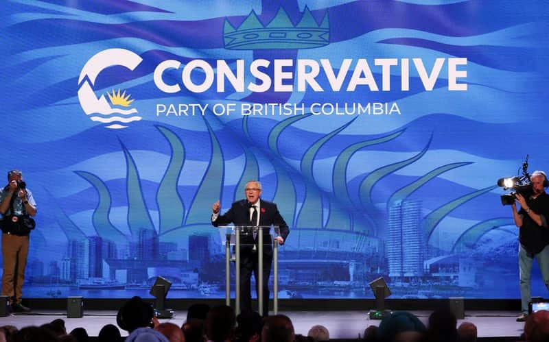 Conservative Party wins British Columbia election for first time in a century