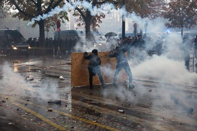 French protest groups demand more rallies as Macron faces tough choices