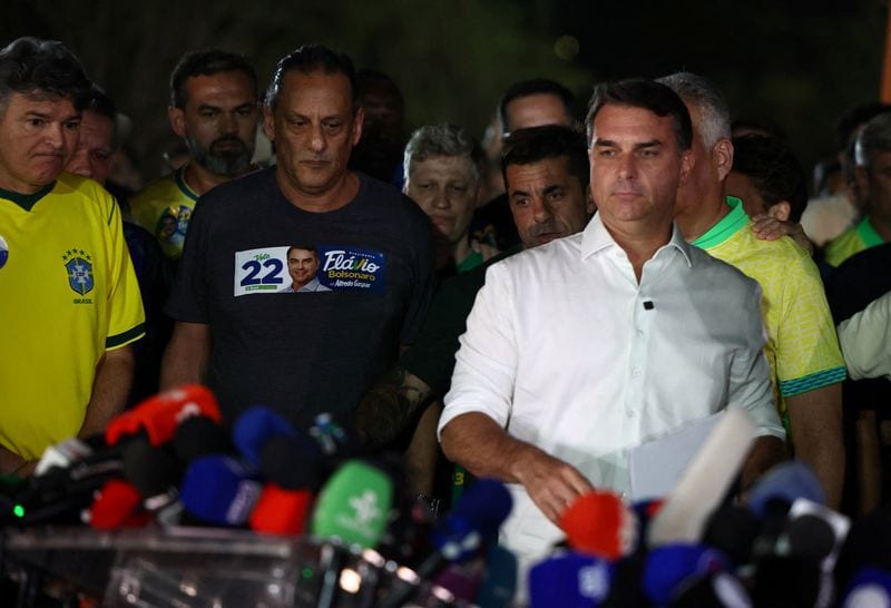 Brazil's Flavio Bolsonaro questions election results after Lula win