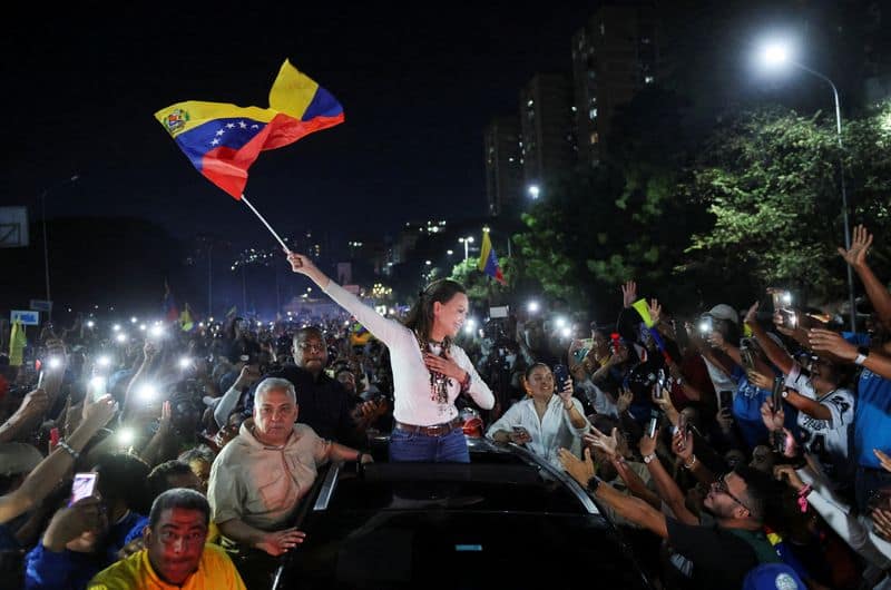 Venezuelan opposition leader Machado returns, faces US policy tightrope