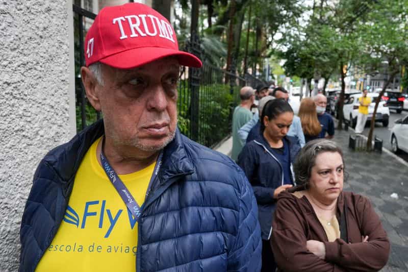 Trump claims Brazil election looked rigged, without evidence