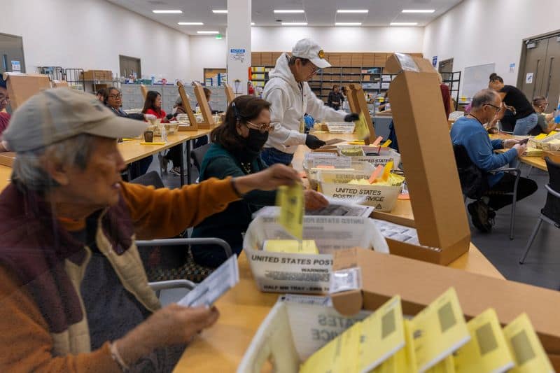 US appeals court rejects Trump administration bid to block California ballots