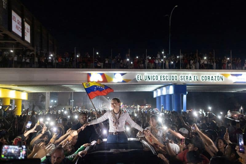 Nobel Committee welcomes Machado's return to Venezuela