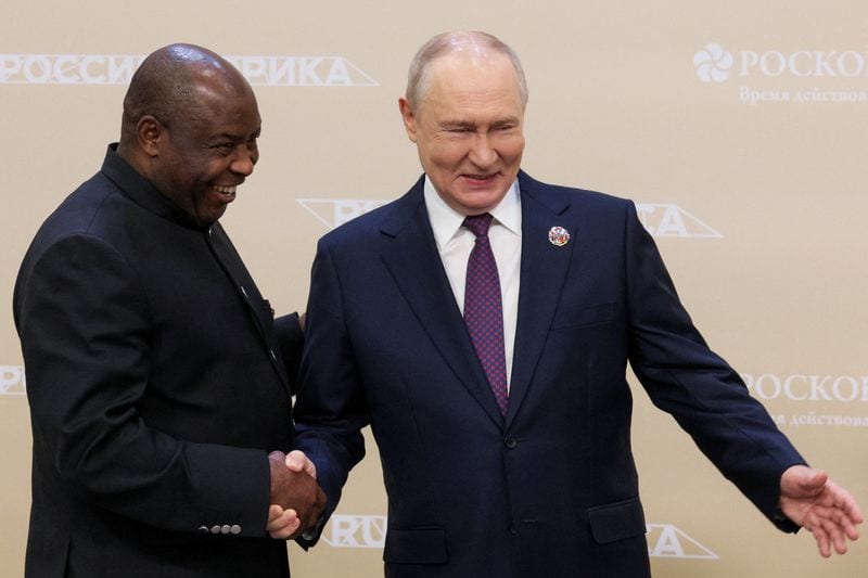 Putin says Russia is better partner than 'colonial' West to African leaders