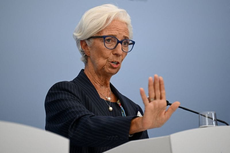 ECB President Lagarde resigns effective Feb 7, 2027
